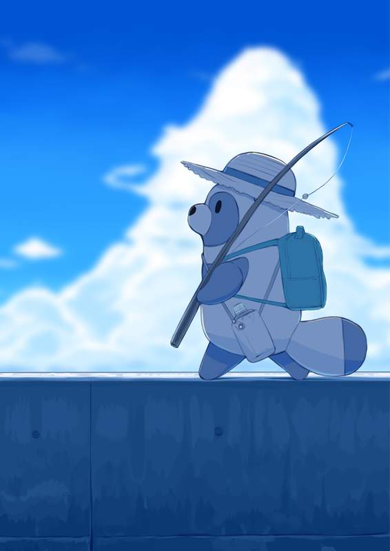 あそびにきたぬき