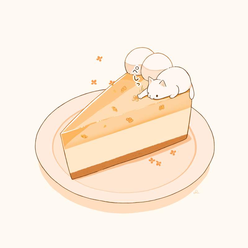 金木犀のケーキ